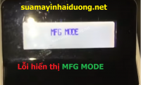 Lỗi MFG MODE máy in HP